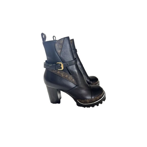 Louis Vuitton Star Trail Line Ankle Boots 38.5 Beautiful - Picture 1 of 7